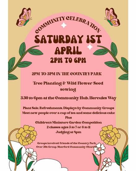 Community Celebration 1st April 2023: 